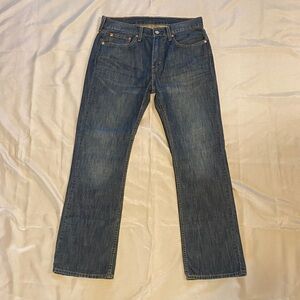 Levi's 527 Men's Dark Blue Straight Jeans